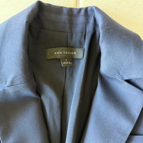 Ann Taylor Navy Jacket - 0 - Picture 2 of 3